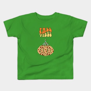 Fall Vibes Kids T-Shirt